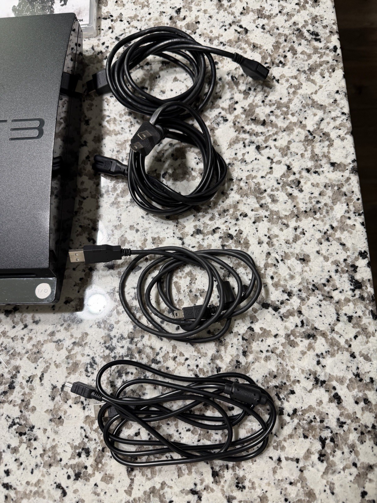 Sony PlayStation 3 PS3 Slim 160GB cech-2501a Console Bundle Games Controller