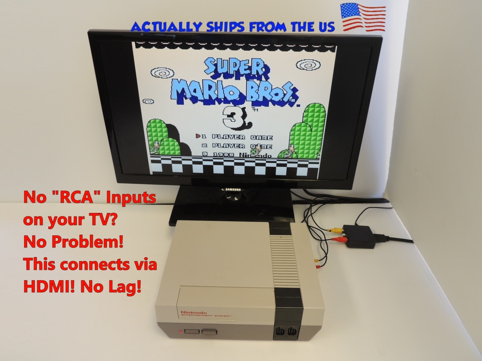 HDMI TV Converter Box Adapter for Nintendo NES