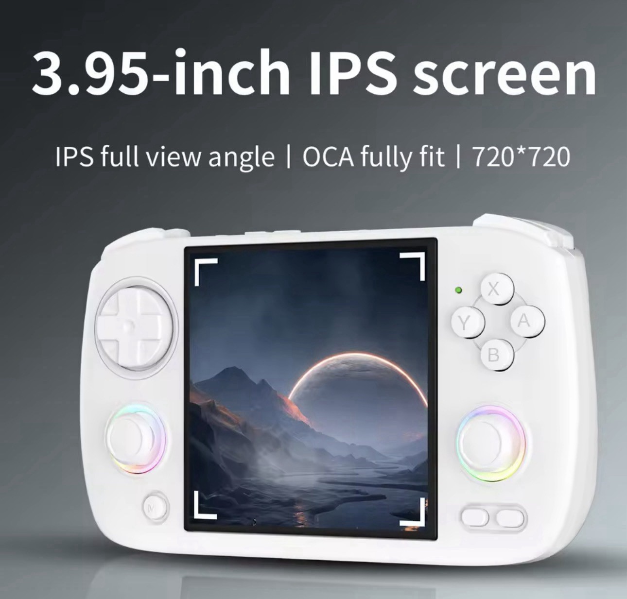 New RG CubeXX Super Handheld Game Console 3.95″ IPS Linux 64-bit WiFi Bluetooth