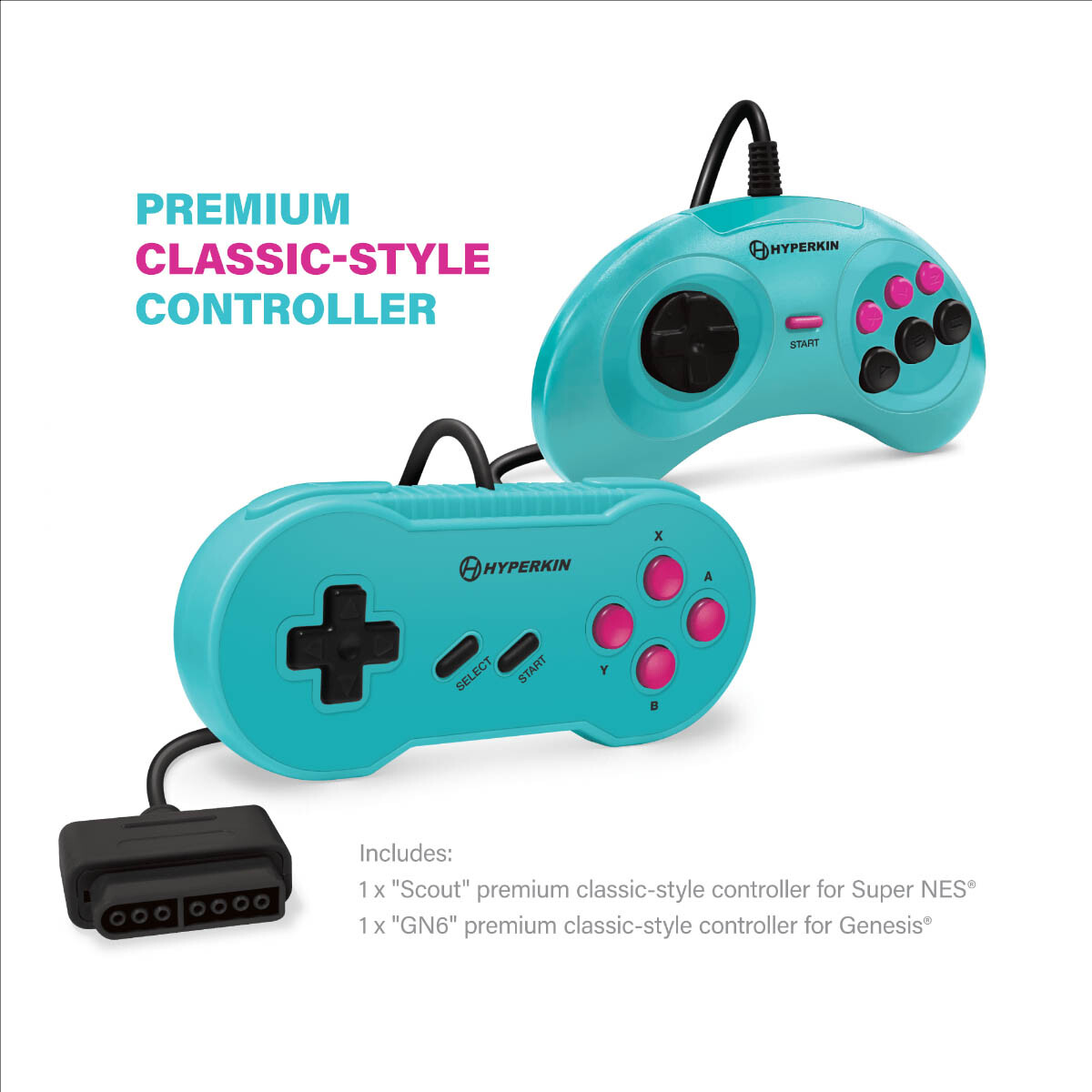 Hyperkin RetroN 3 AV for NES, SNES,Super Famicom, Genesis/Mega Drive Hyper Beach