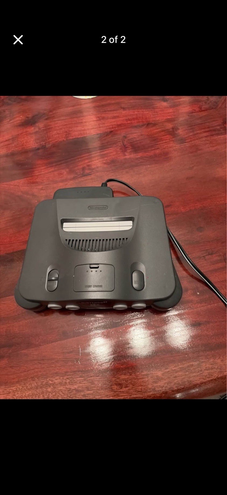 Nintendo 64 N64 Gray Home Console Expansion Pak Memory Expansion NTSC-U/C 1996