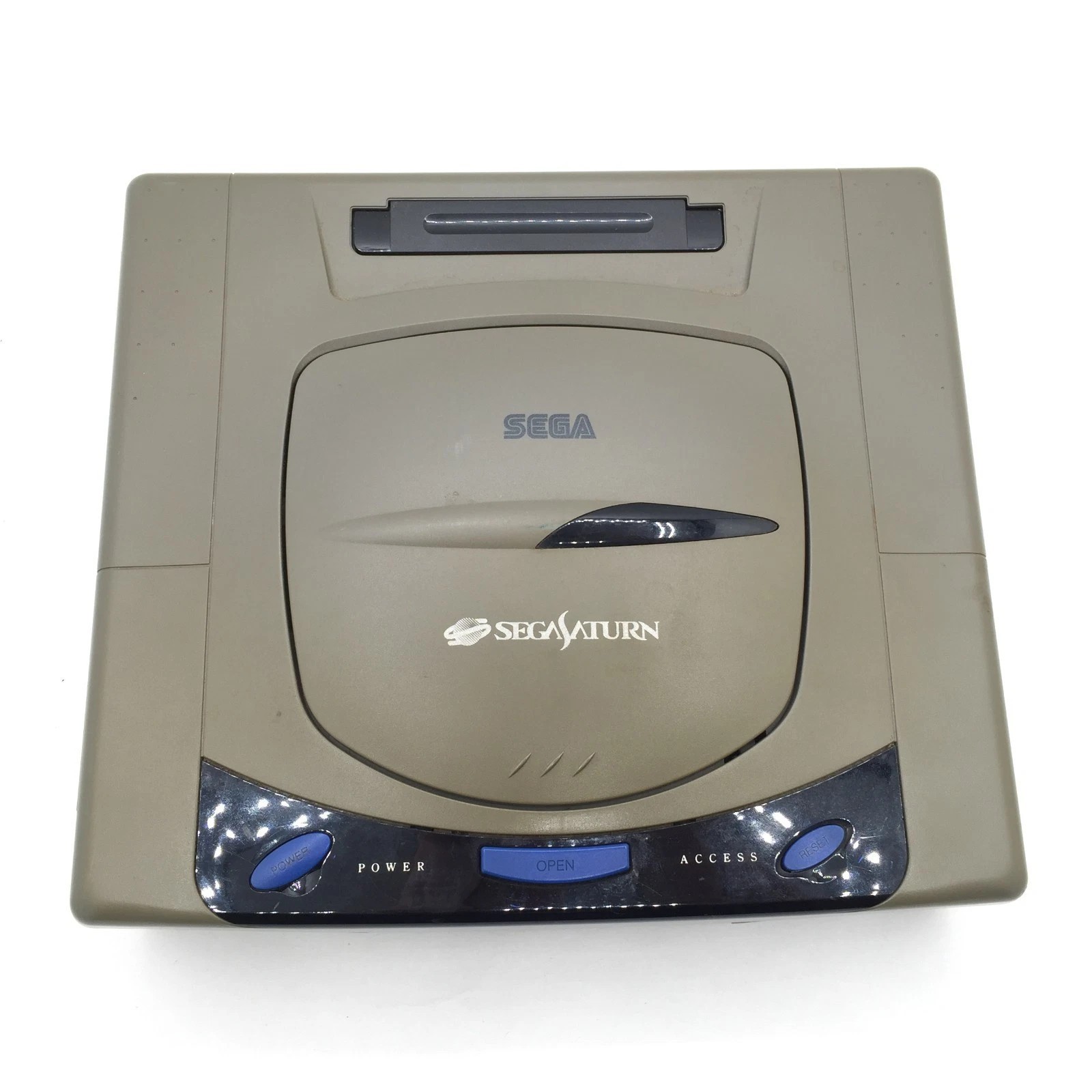 [ For parts or repair ] Sega Saturn Console only HST-3200 Gray NTSC-J Japanese