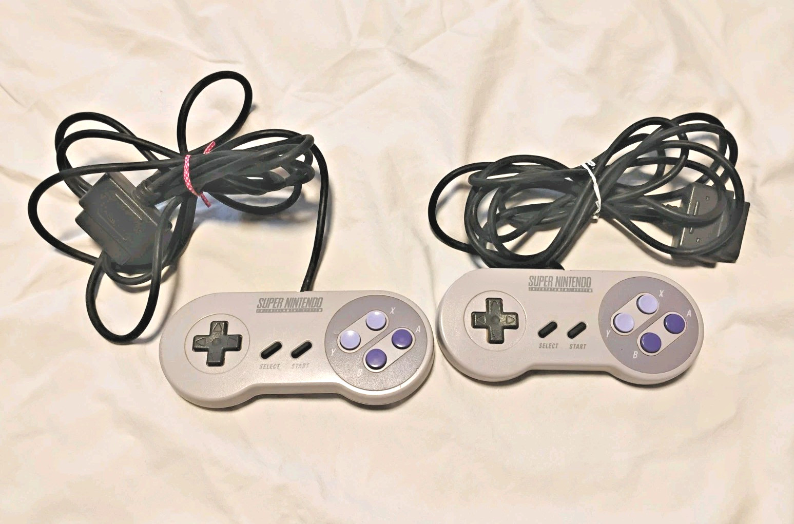 Super Nintendo SNES Console Super MarioWorld 1993 Tecmo Super Bowl Gaming System