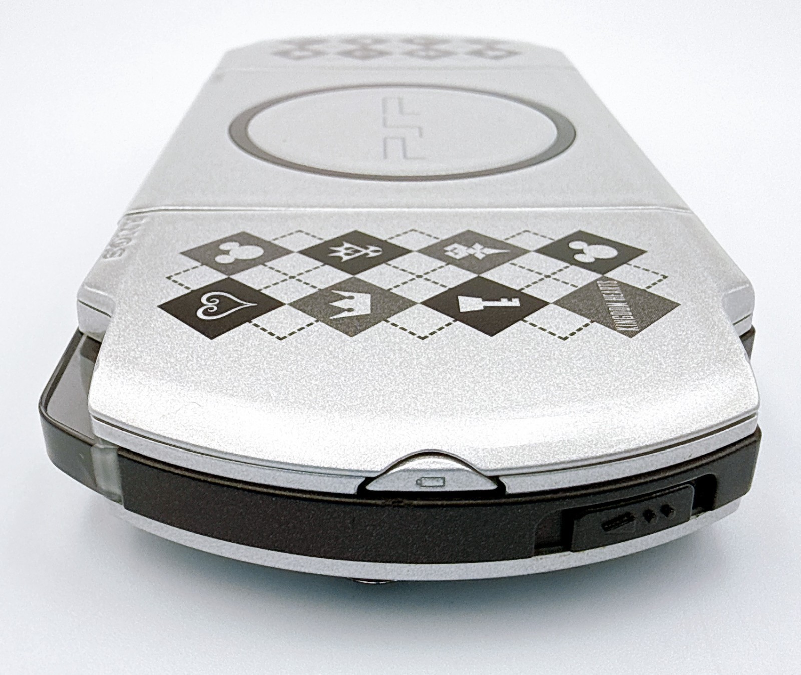 Sony PSP-3000 Console Silver Kingdom Hearts Limited Edition w/Box – Excellent