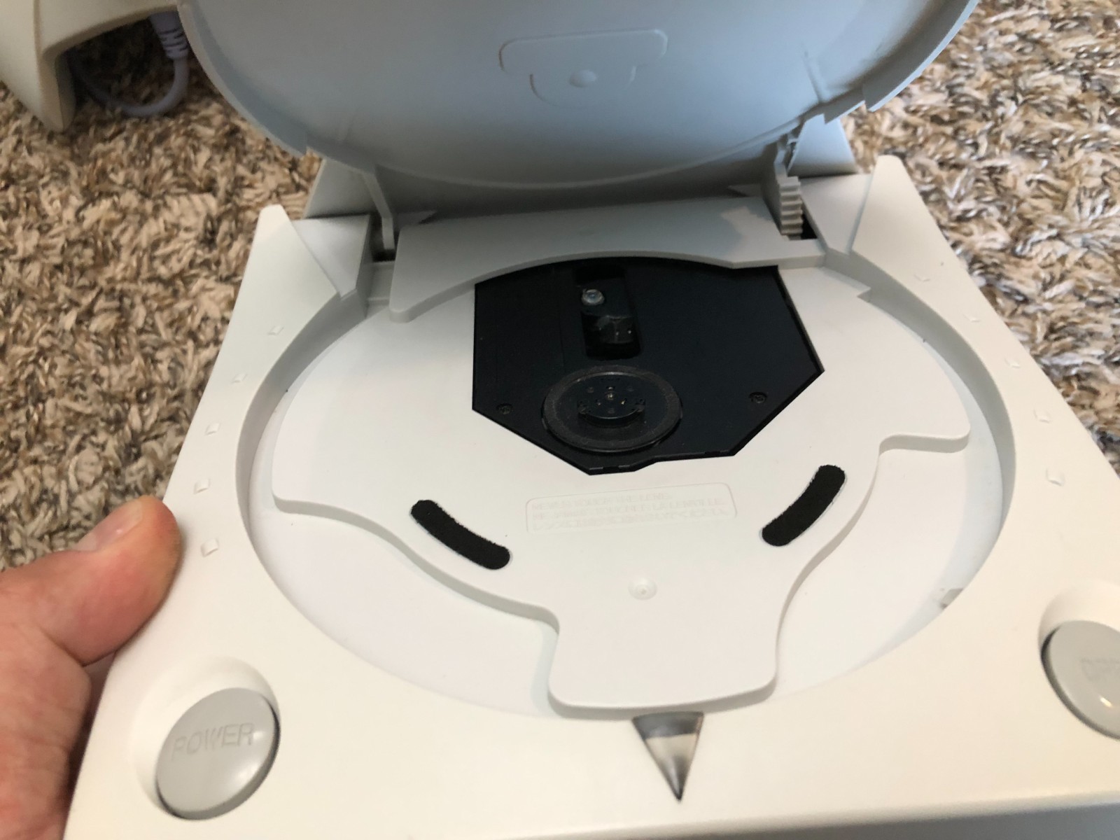 Sega Dreamcast Console System HKT-3020 With 2 Controllers & Memory Card TESTED!