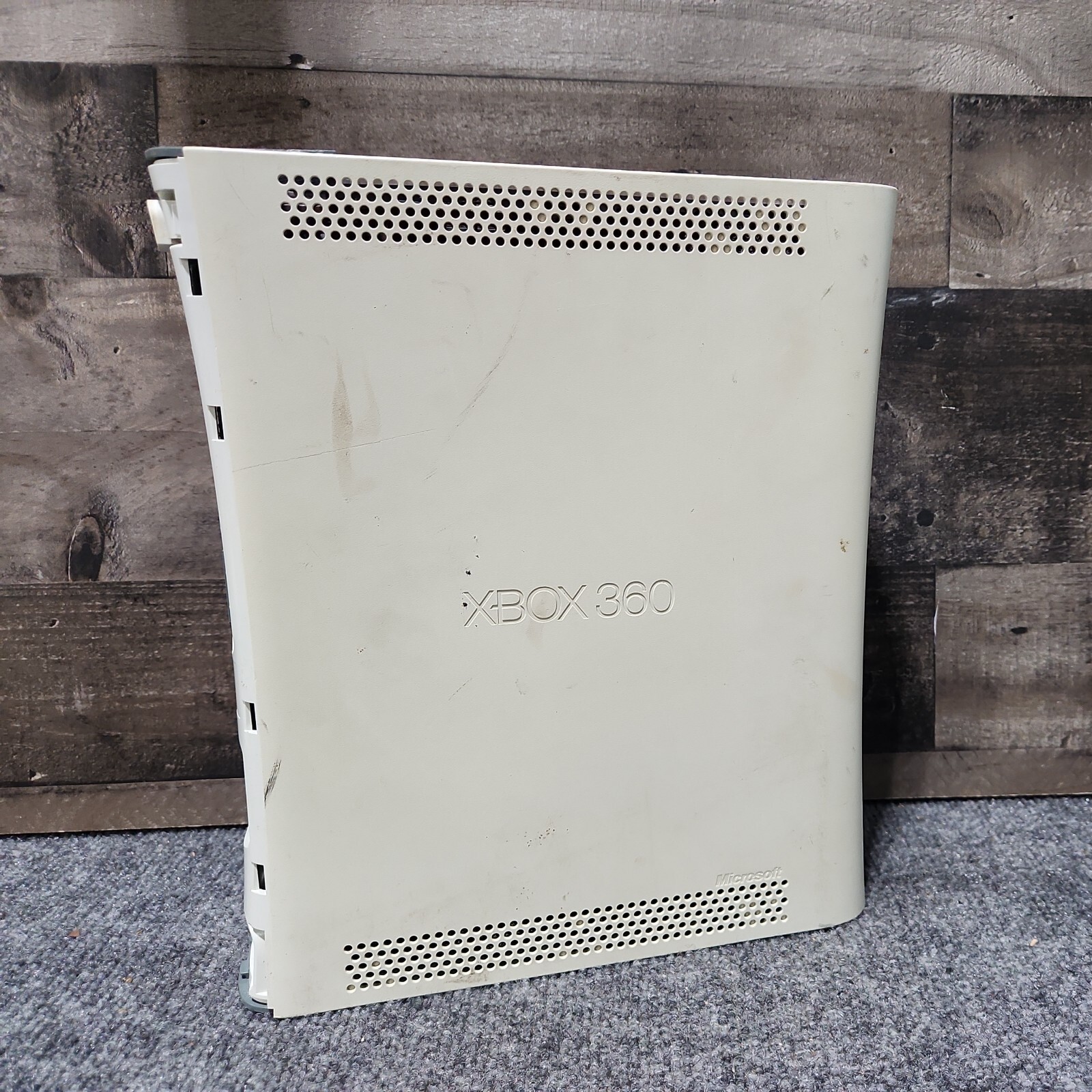 Microsoft Xbox 360 Console ONLY For Parts Turns On Has But RROD