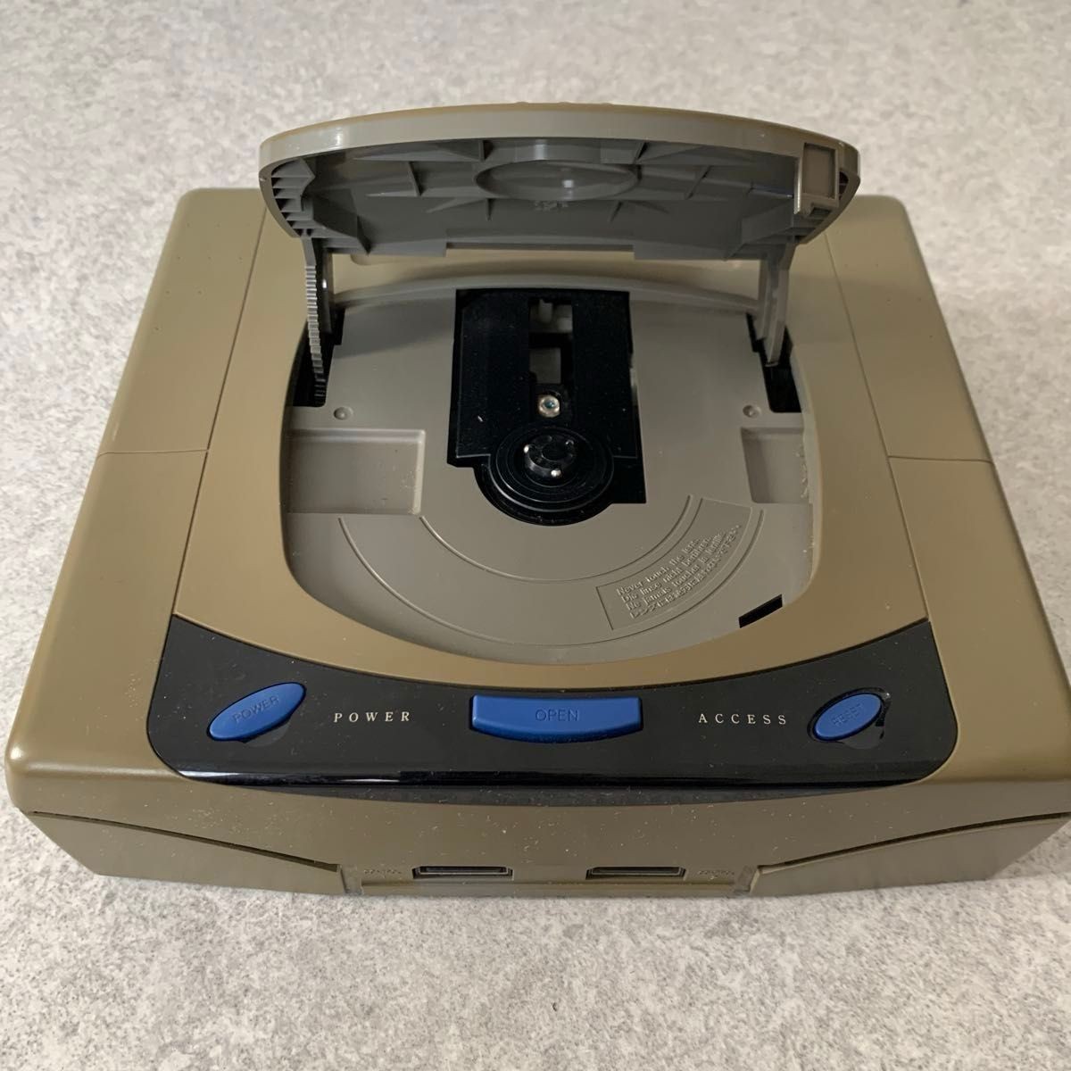 Sega Saturn HST-3200 Console Controller 3 Games Power Memory Tested