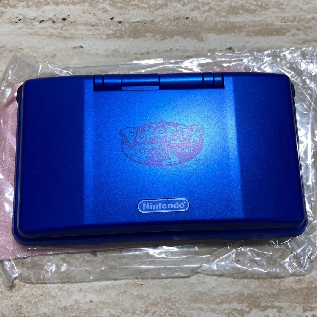 Nintendo DS PokePark 2005 Pokemon Center Limited Edition Blue CIB Rare 6992