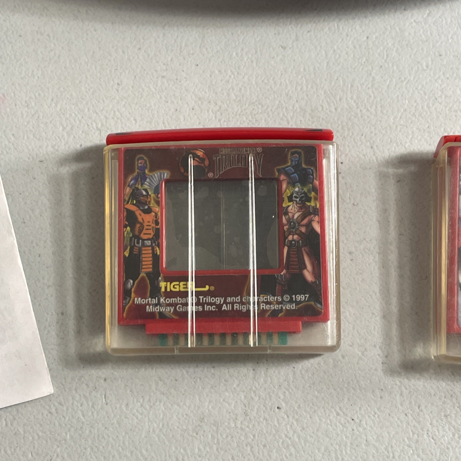 R-Zone X.P.G. Xtreme Pocket Game 1997 Tiger Mortal Kombat Trilogy & Daytona USA