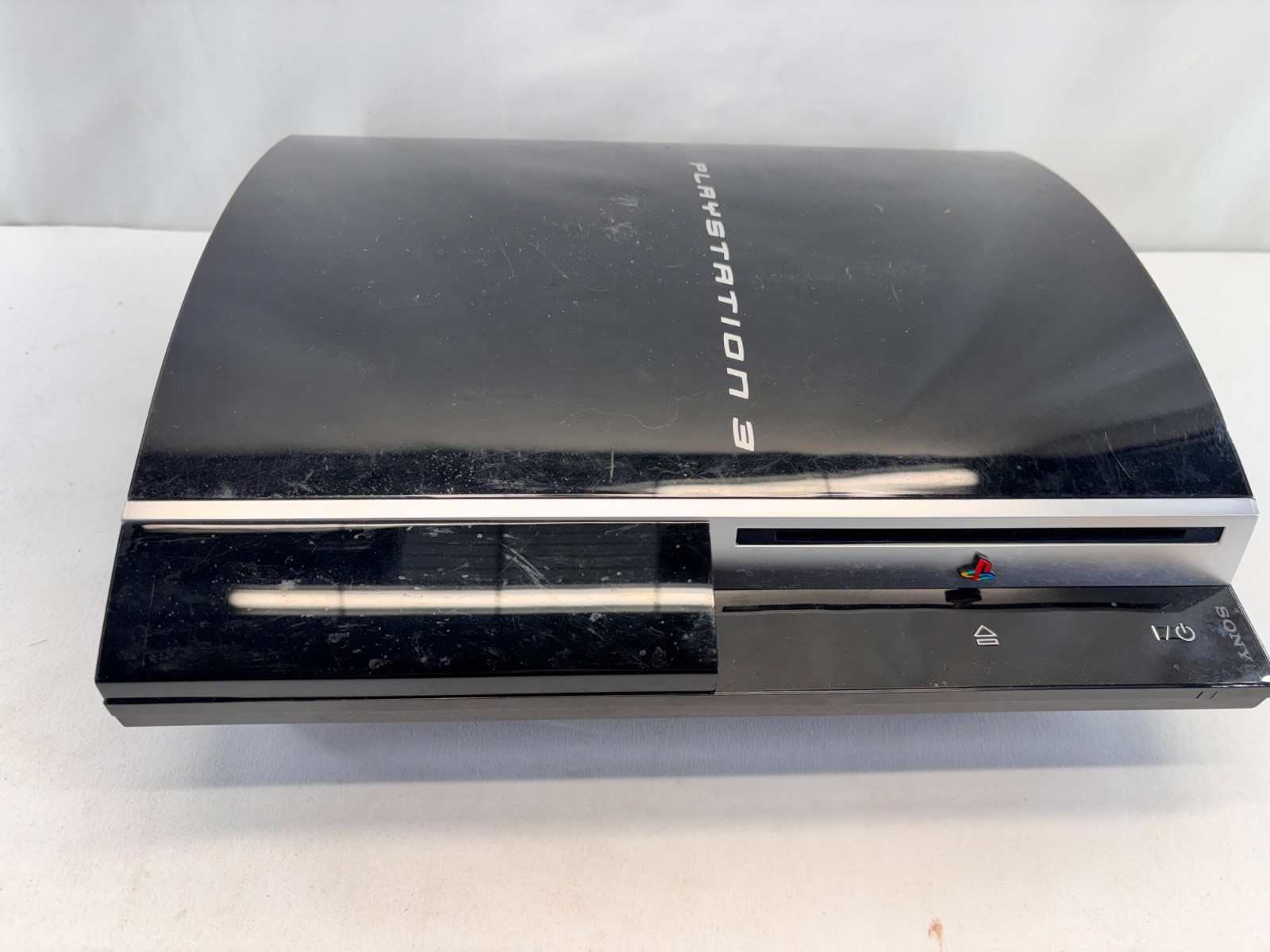 Sony PlayStation 3 PS3 CECHL01 80GB Console Tested Plays Games Power Cord