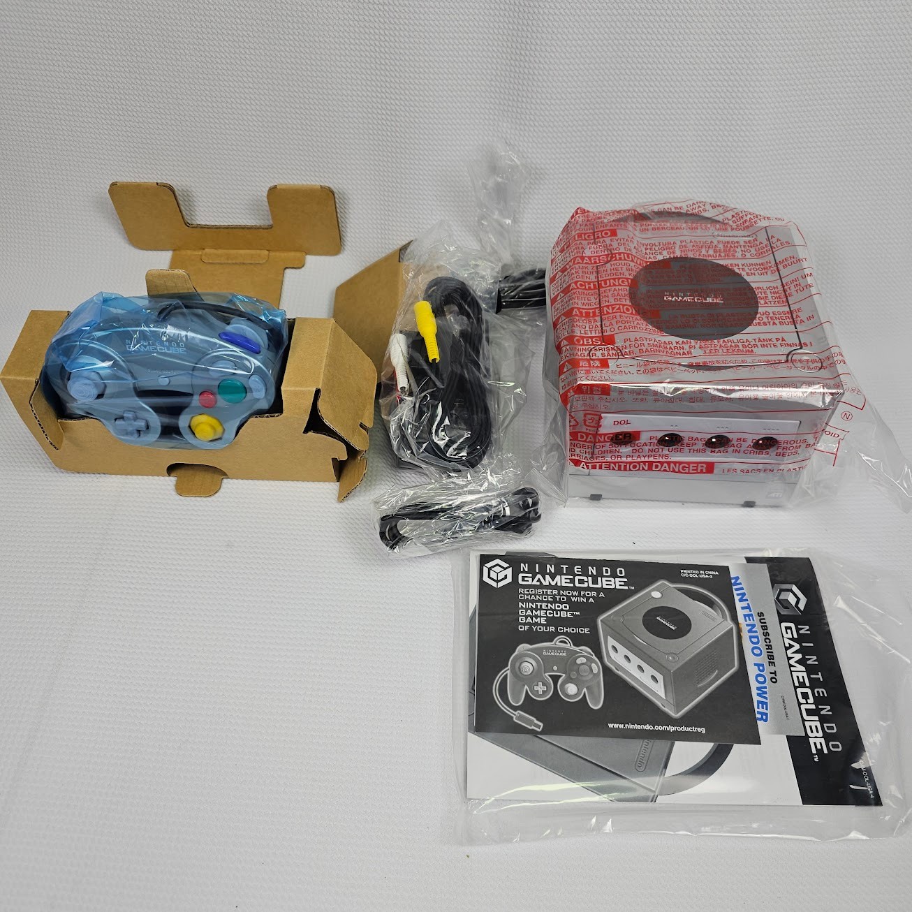 Nintendo GameCube Platinum Edition (Model DOL-101) – Pristine Open Box / Unused