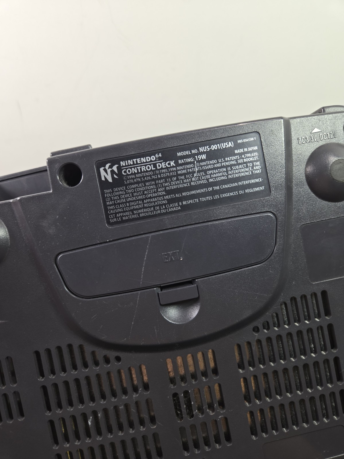 Nintendo 64 Console N64 (NUS-001) w/Controller & Duke Nukem 64 Used Tested