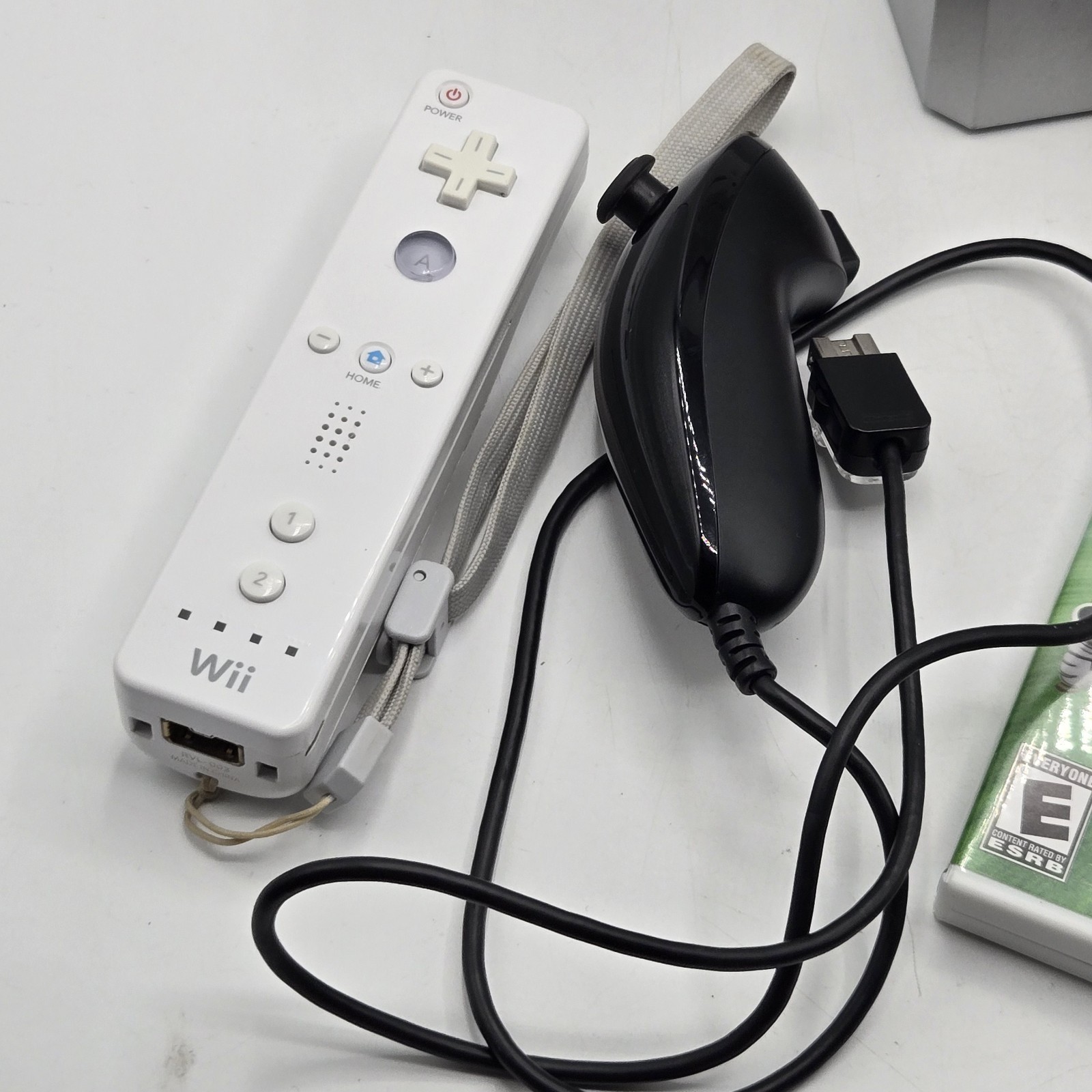 Nintendo Wii Console RVL-001 White Complete Bundle W/ Games Tested