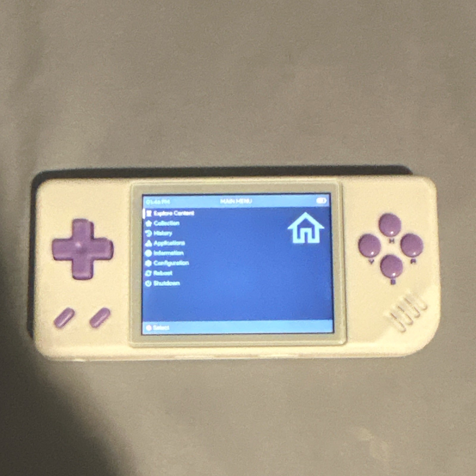 ANBERNIC RG28XX 64GB Handheld Console Wi-Fi USB-C MU OS Purple