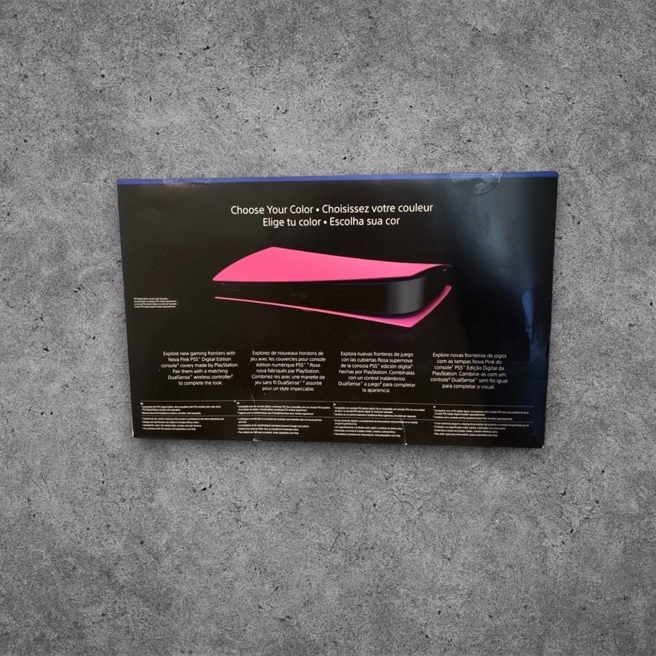 PlayStation 5 Digital Edition Console Cover Hot Pink Brand New