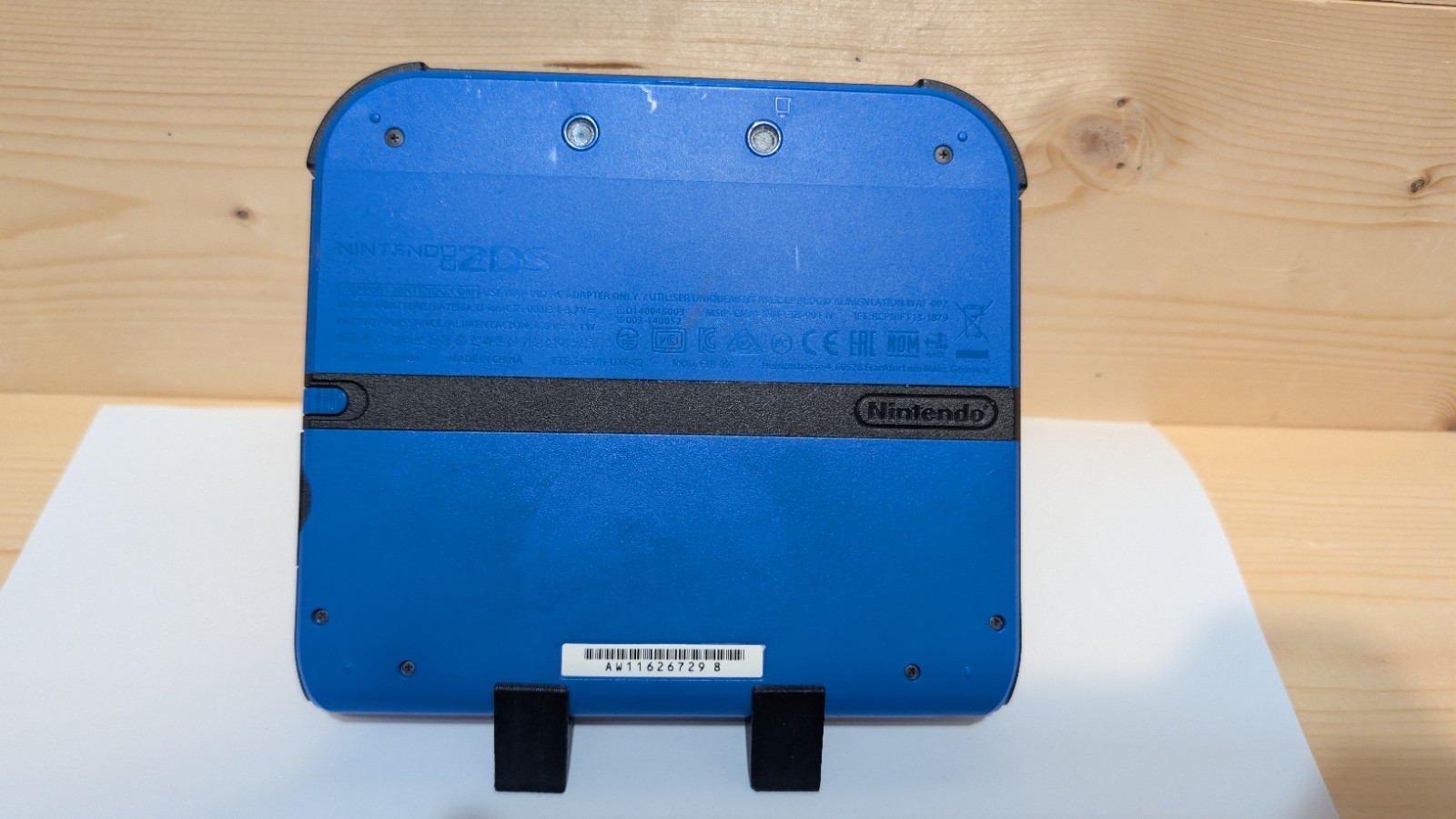 Nintendo 2DS Blue/Black US Version W/Cable *Tested*