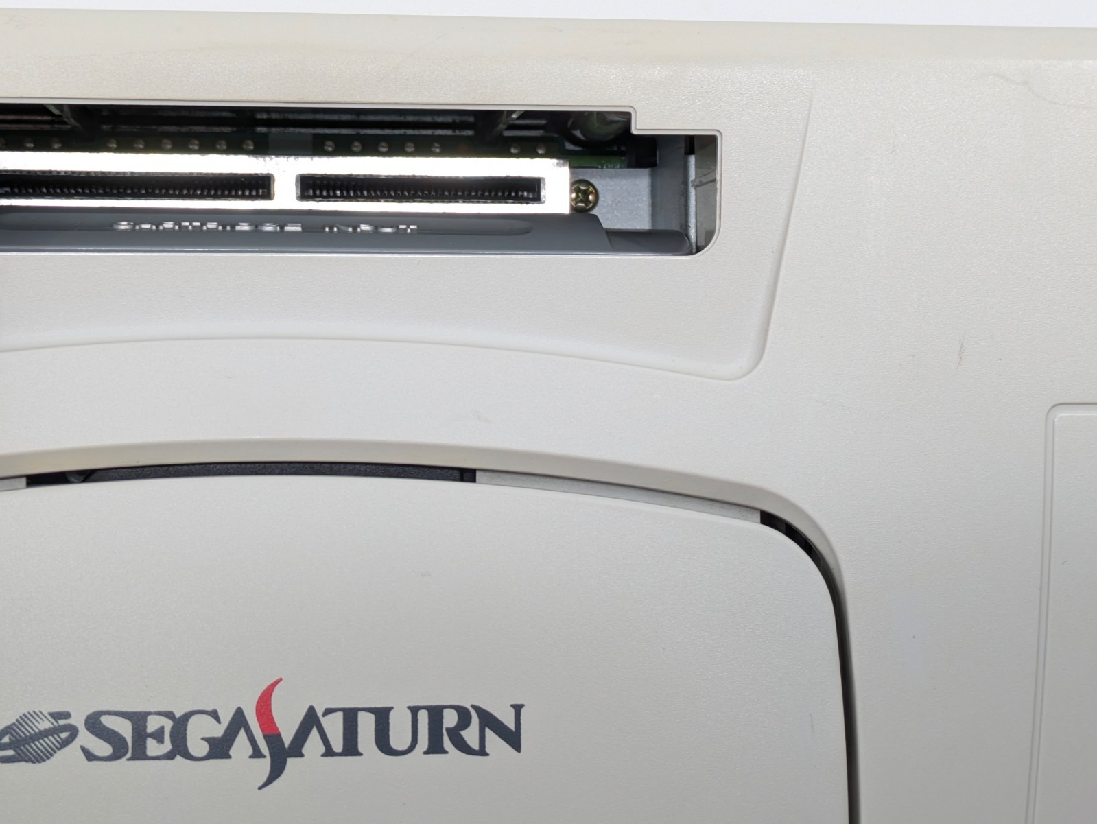 Sega Saturn White HST-3220 NTSC-J Japan Tested w/ SEGA RALLY