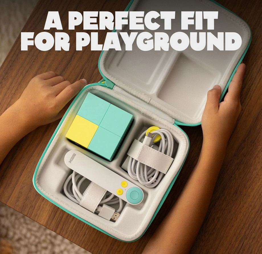 NEX Playground Active Play System for Kids & Families 2 in 1 Bundle Travel Case