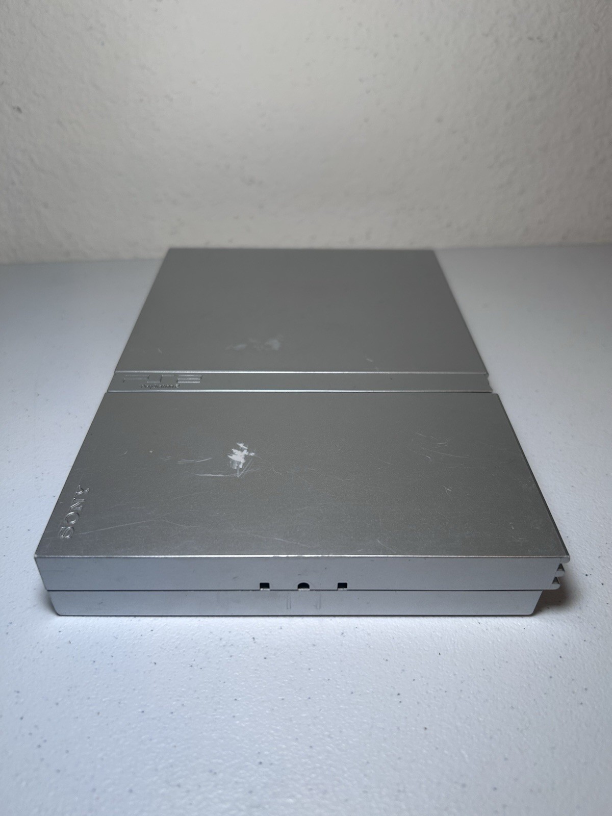 Sony PlayStation 2 Slim Silver (SCPH-77001) Bundle With Controller And Cords
