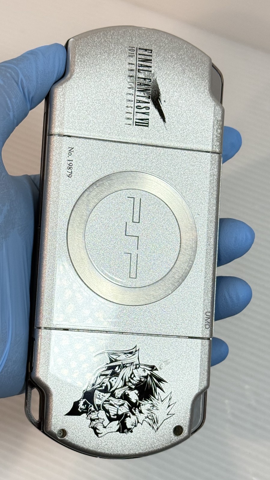 Sony PSP-2000 Crisis Core Final Fantasy FF Ⅶ 7 10th Console Limited – Very Good