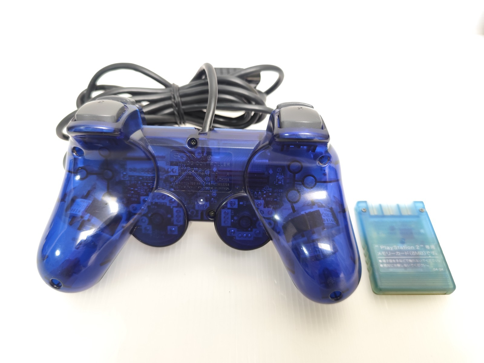 SONY PS2 Fat Game Console Set SCPH-50000 MB/MH Midnight Blue Read US/JP Games