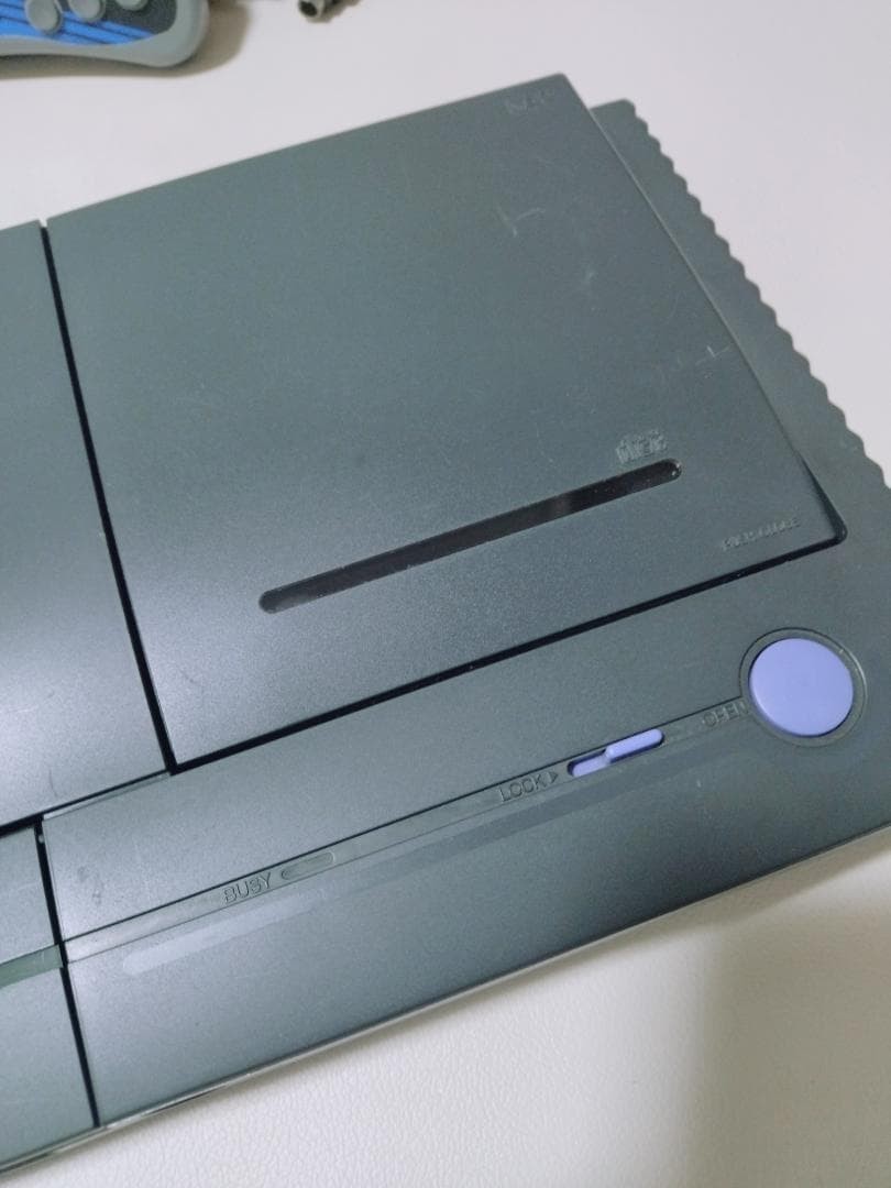 PC Engine Duo Console PCE Black Japan NEC PITG8 system s1808M