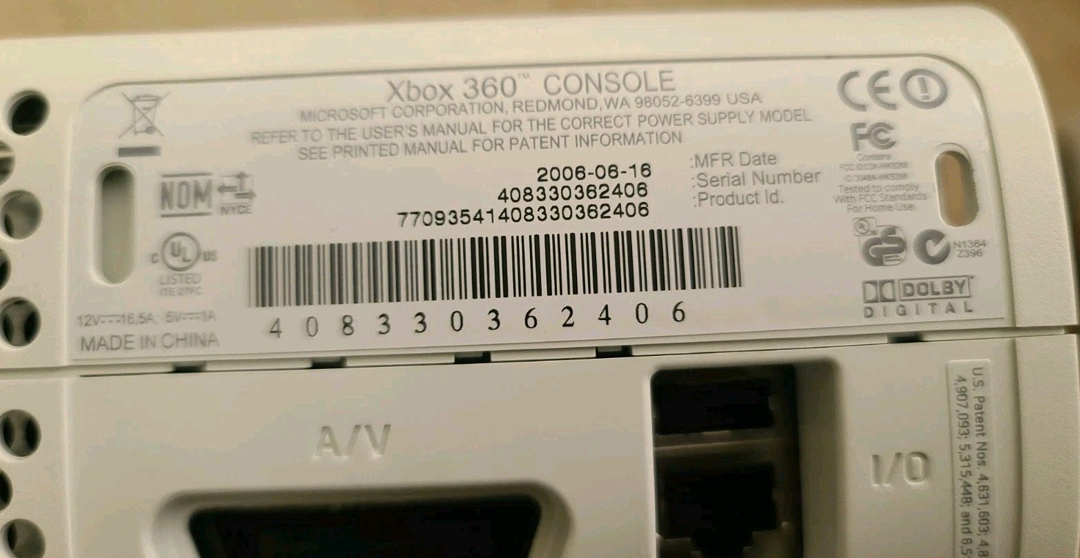 Xbox 360 Console Xenon Dashboard (2.0.5766.0) CIB