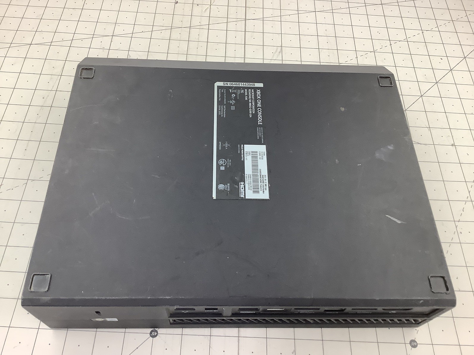 Microsoft Xbox One 1540 Console – Black-for Untested For Parts