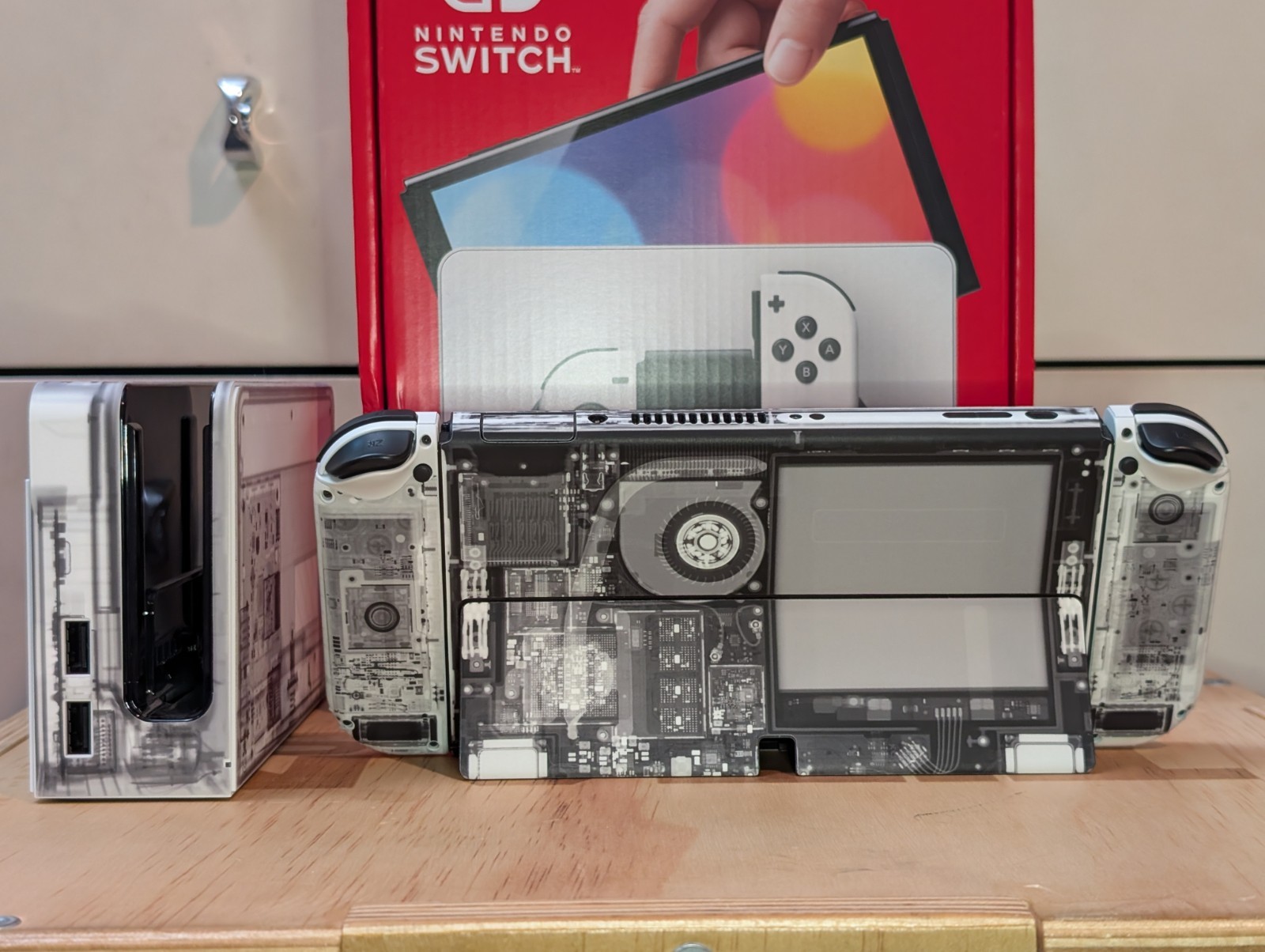 Nintendo Switch OLED Model – White bundle w/ extra controllers & accessories