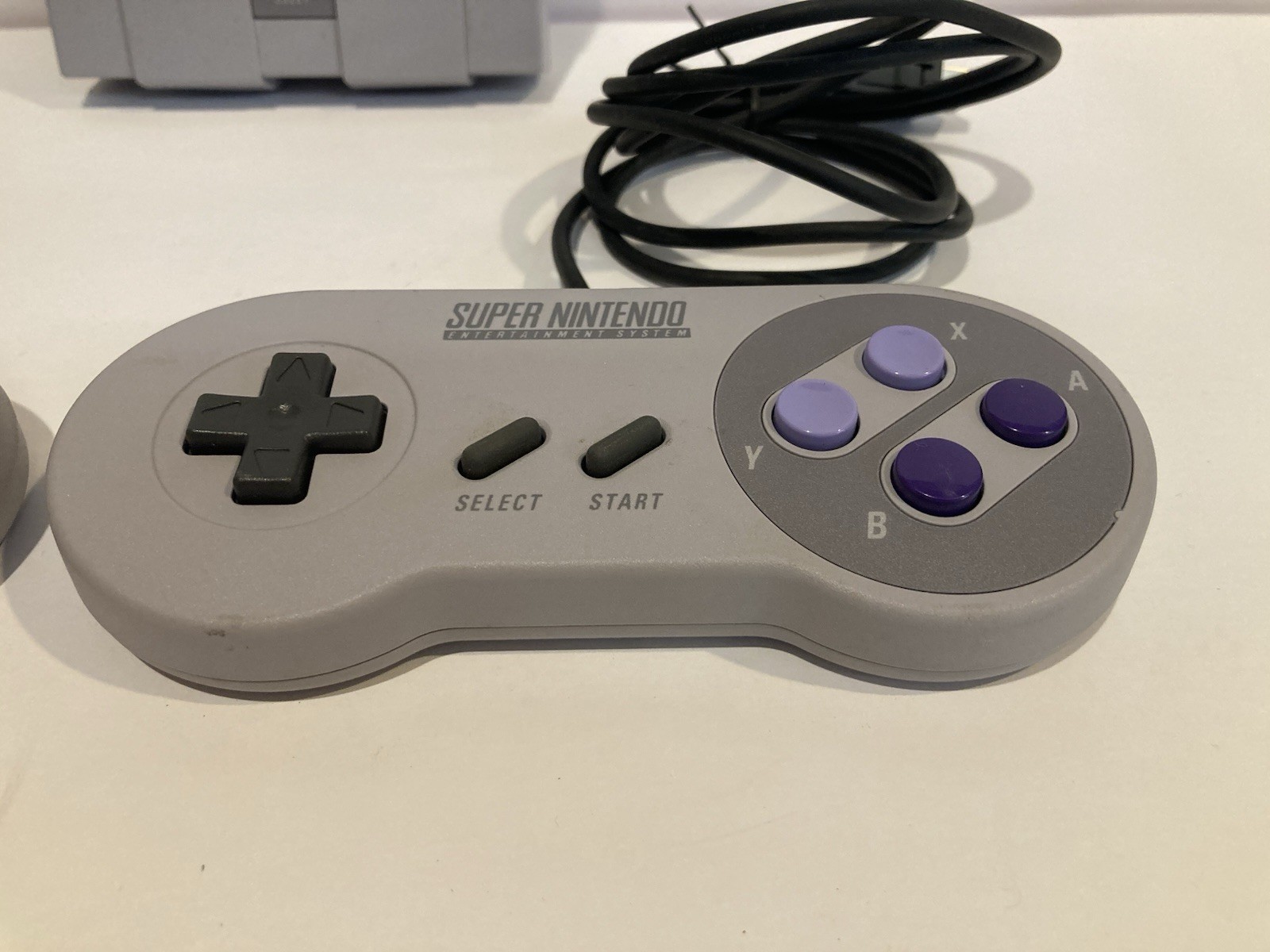 Super Nintendo SNES Classic Edition Console Gaming System CLV-201 Gray Working