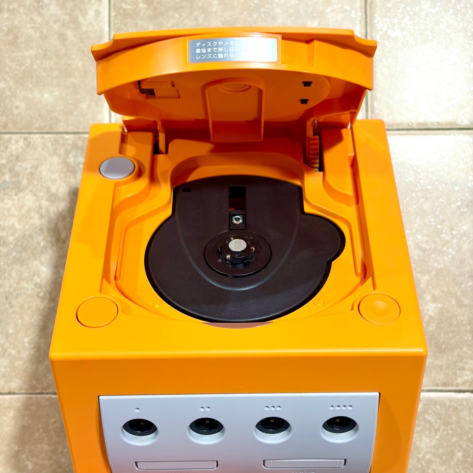 SPICE ORANGE Nintendo GameCube Console DOL-001 Authentic REGION FREE JPN / USA