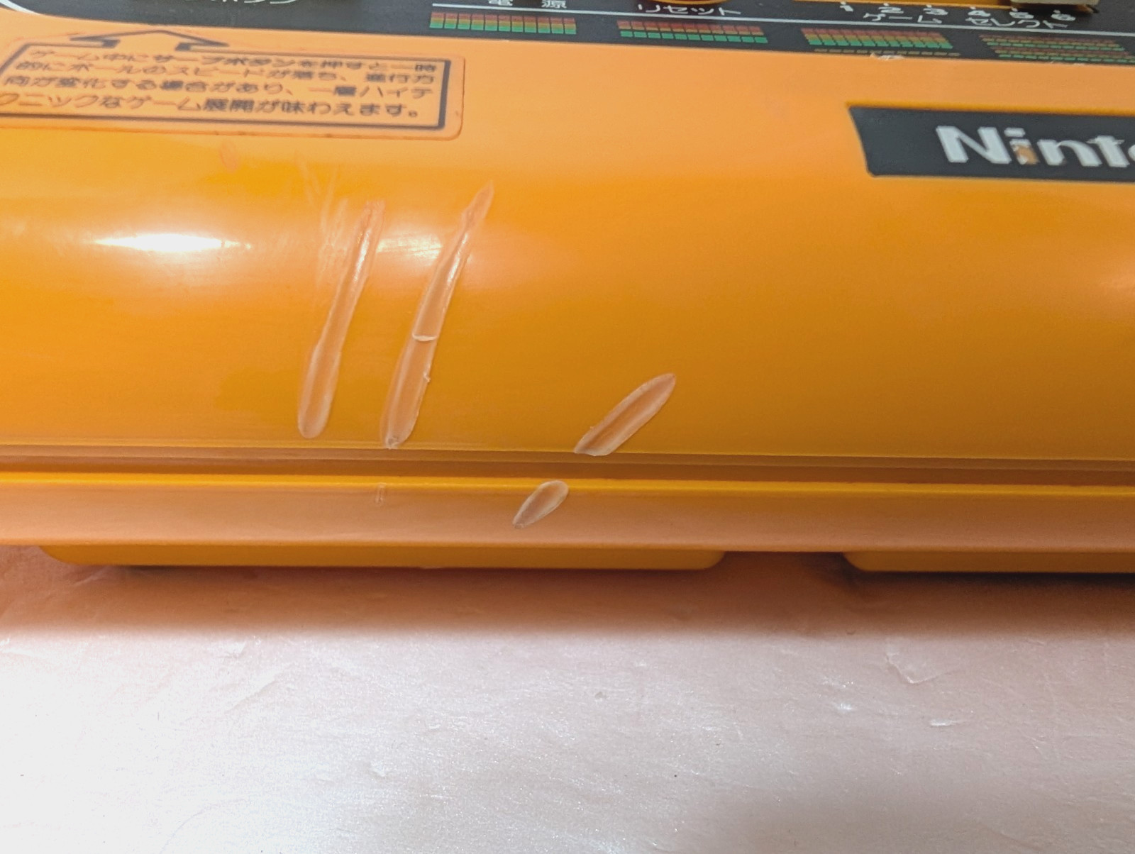 Nintendo Color TV Game BLOCK Kuzushi CTG-BK6 console Japan Box Manual