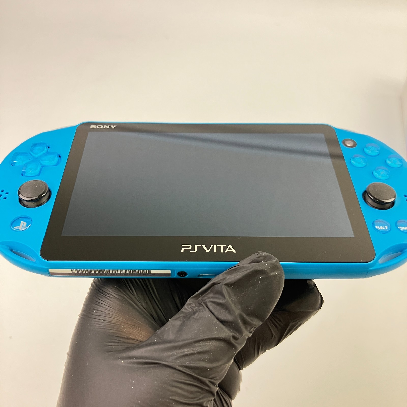 Excellent+ PS Vita PCH-2000 Aqua Blue Console Only PlayStation Region Free 3