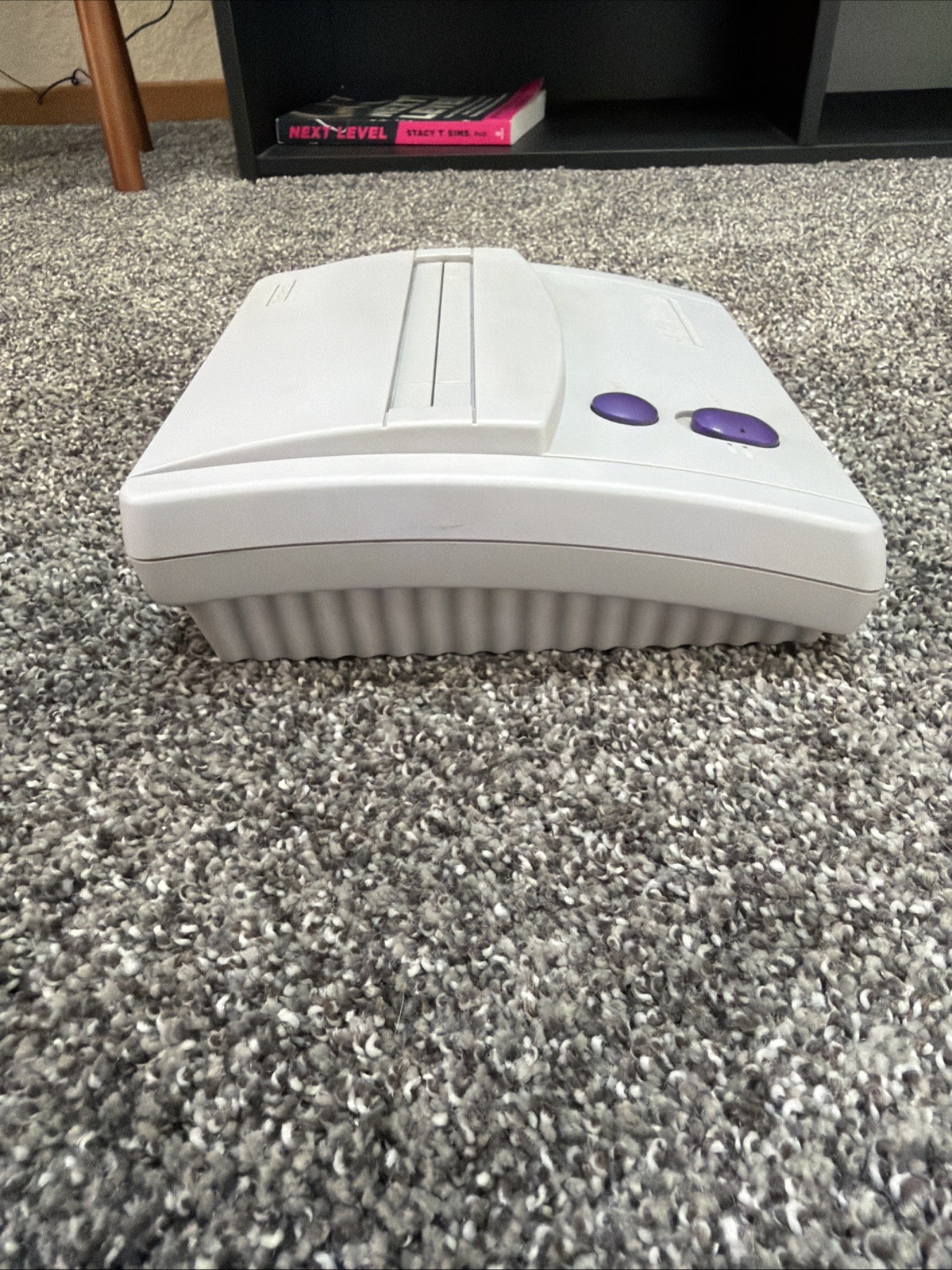 Super Nintendo SNES Jr. Console System Bundle w/OEM Controller Cables Game WORKS