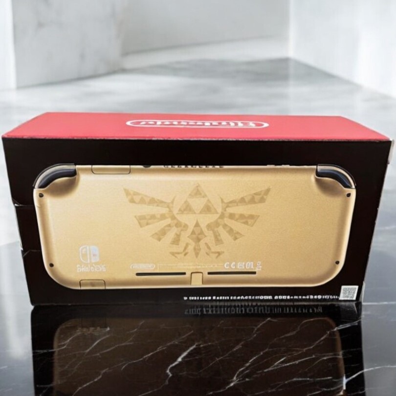 Nintendo Switch Lite Legend of Zelda Hyrule Limited Edition Console Gold select