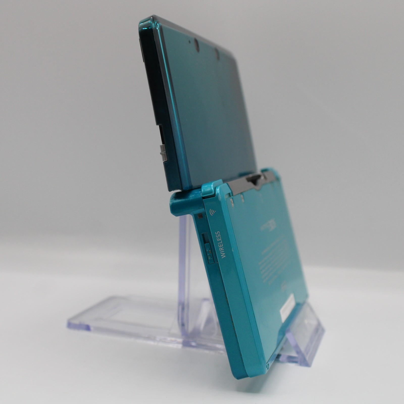 *Refurbished* Nintendo 3DS Aqua Blue Portable Gaming Console – 1 Year Warranty