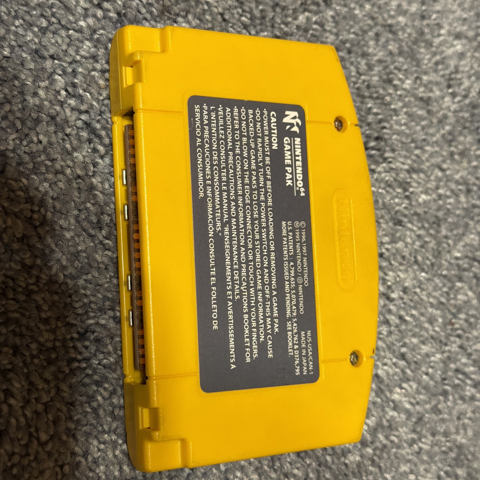 Nintendo 64 N64 system – Funtastic Jungle Green OEM Donkey Kong Expansion Pak