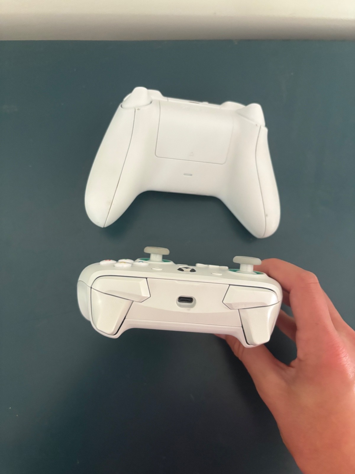 Microsoft Xbox Series S 512GB White Console and Two Controllers