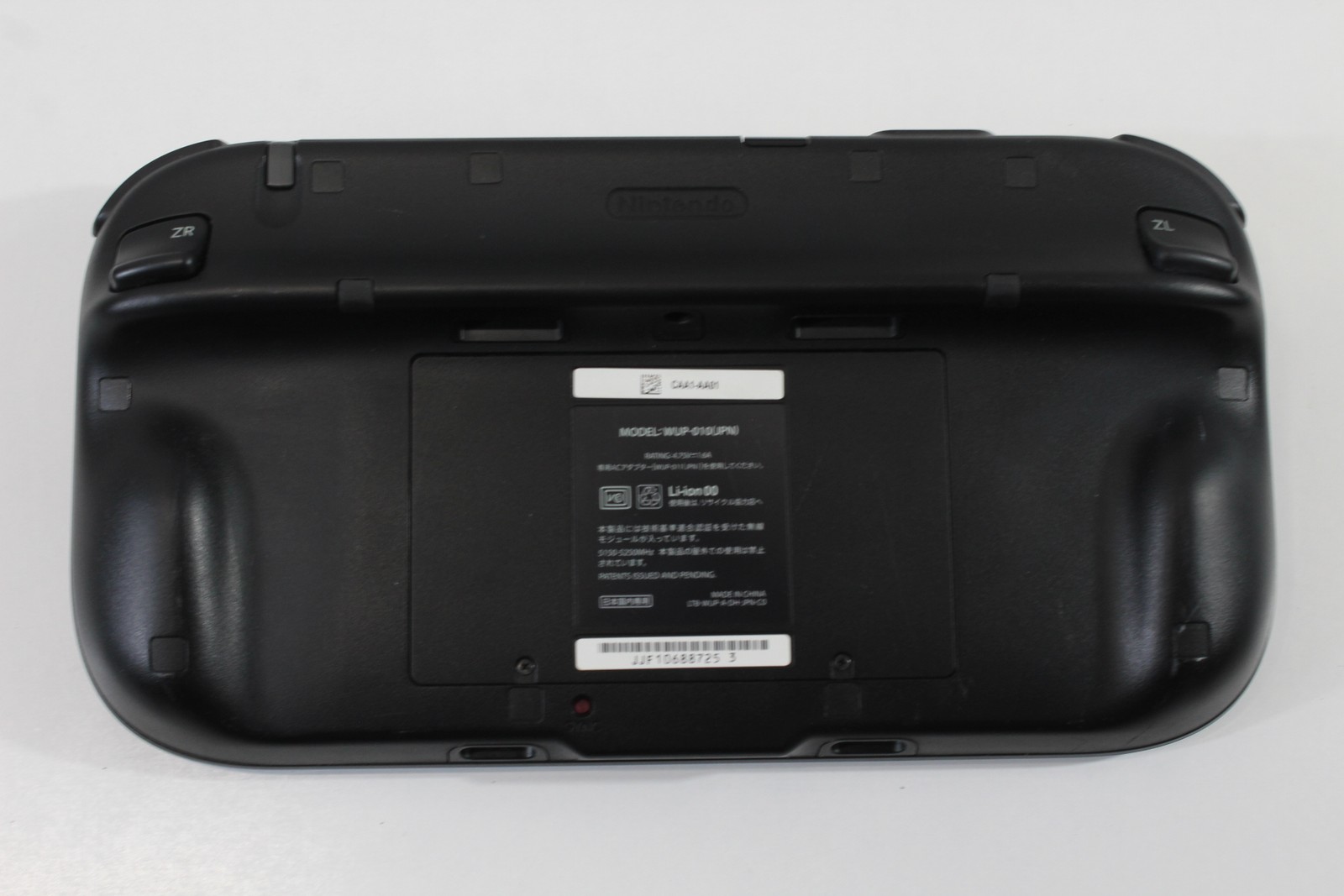 Nintendo Wii U Black Console 32GB AC Gamepad Stand Charger NTSC-J Japan TESTED 6