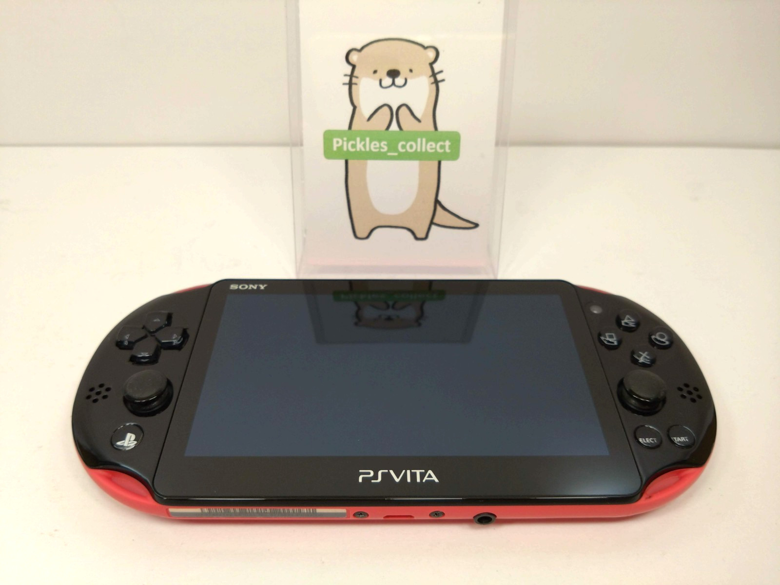 PS Vita Pink Black PCH-2000 ZA15 Console only Wi-Fi PSV Tested Sony 0611G