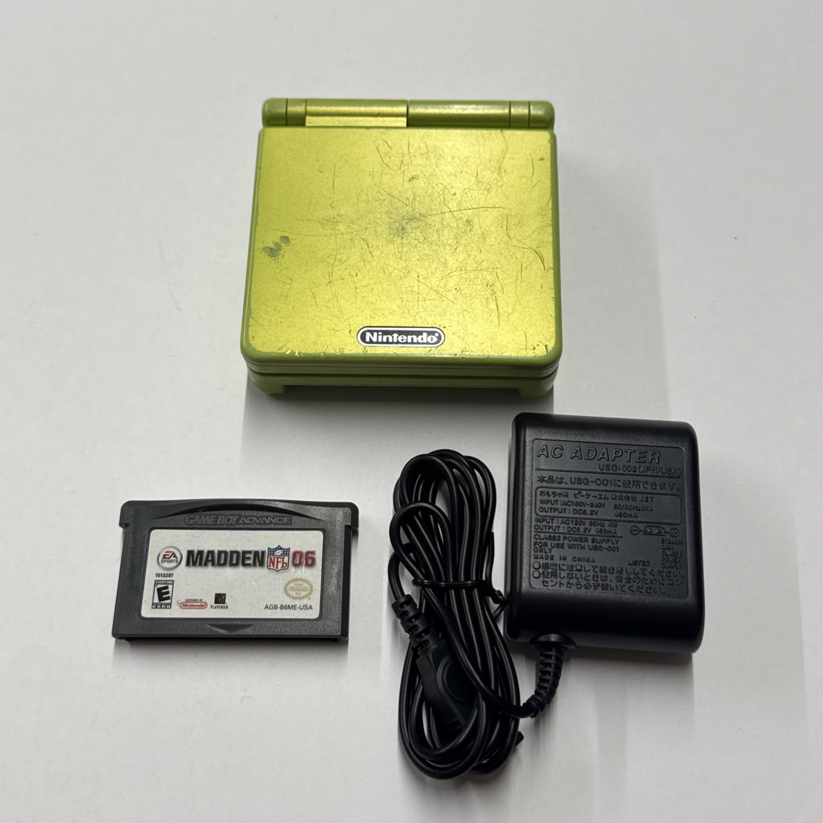 Gba – Nintendo GameBoy Advance SP Target Exclusive Lime Green Edition AGS-001