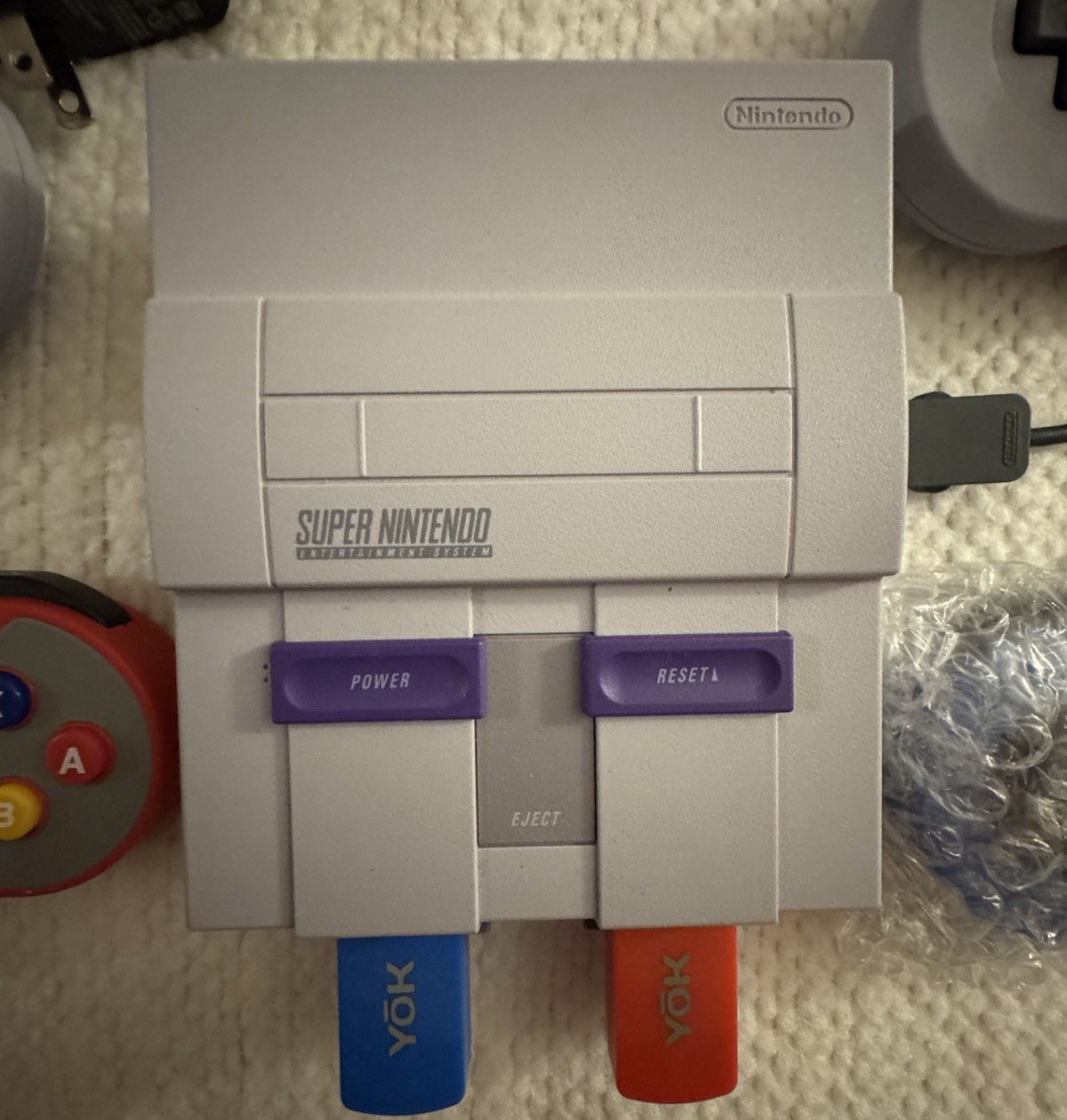 Nintendo Super NES Classic Mini Edition CLV-201 HDMI w/ 4 Controllers
