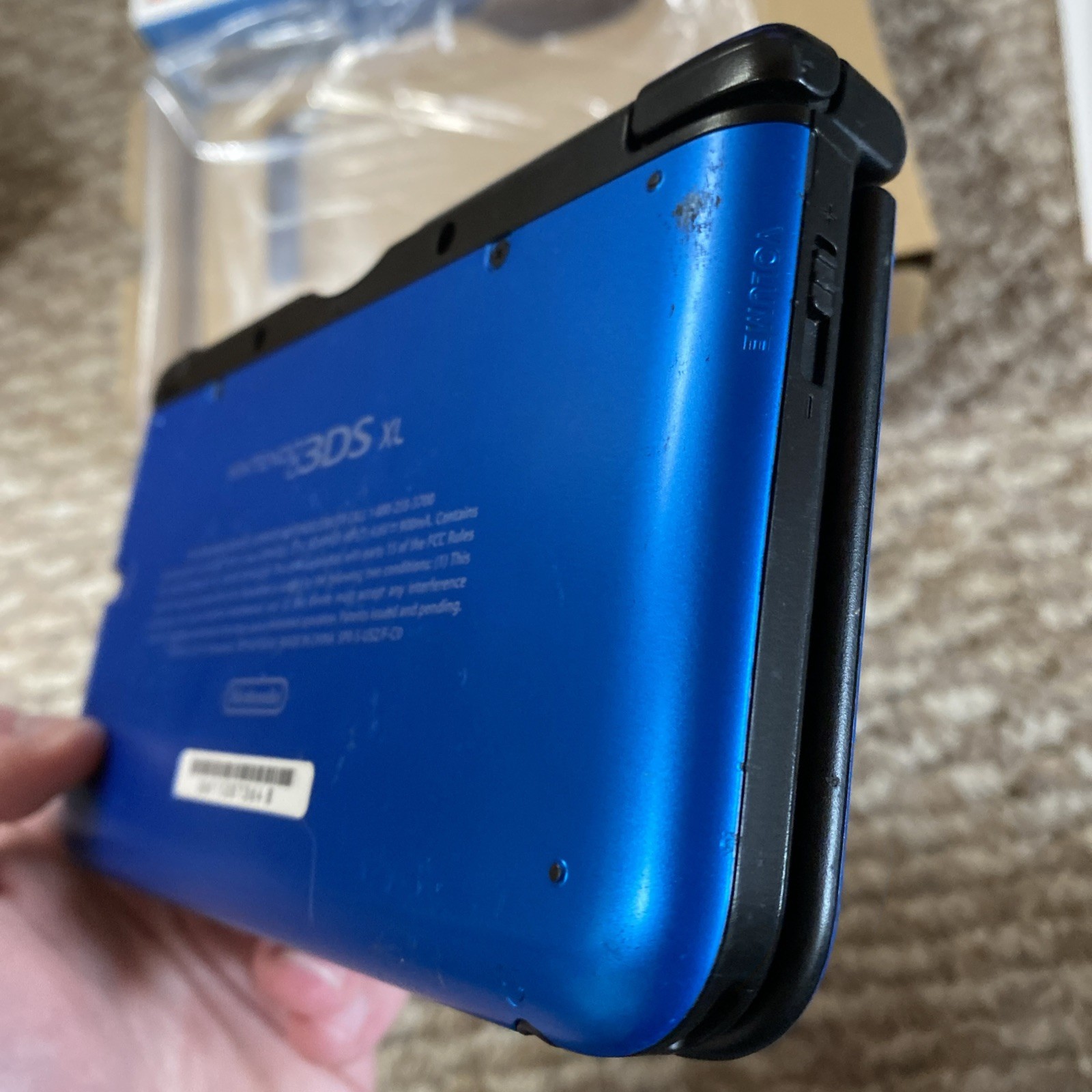 Nintendo 3DS XL Handheld System – Blue/Black USA In Box CiB With Charger