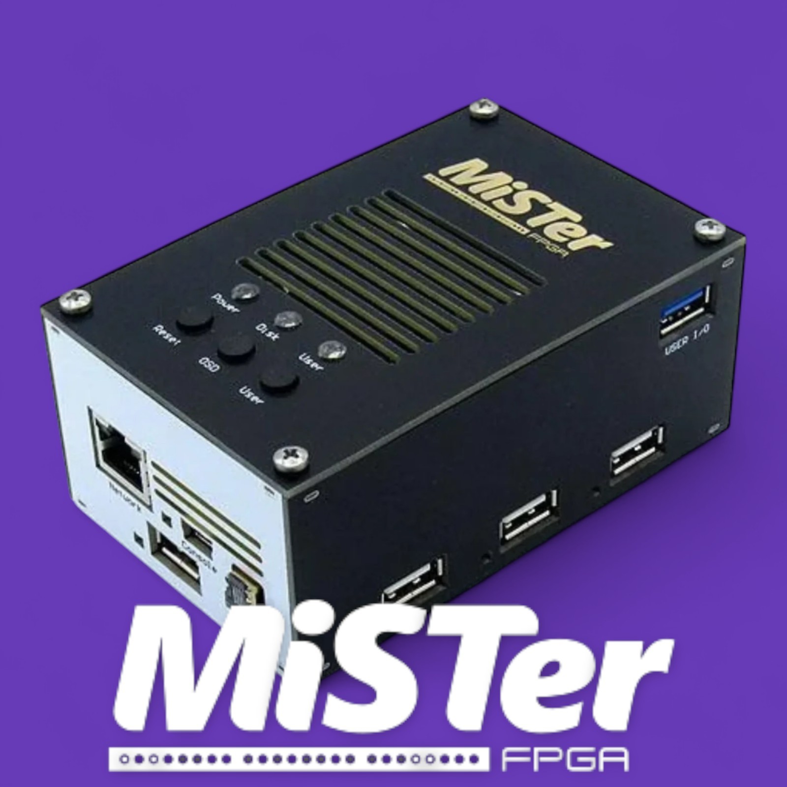 Original MiSTer FPGA, Fully Loaded, 128MB RAM, Micro SD Games Plug & Play!..