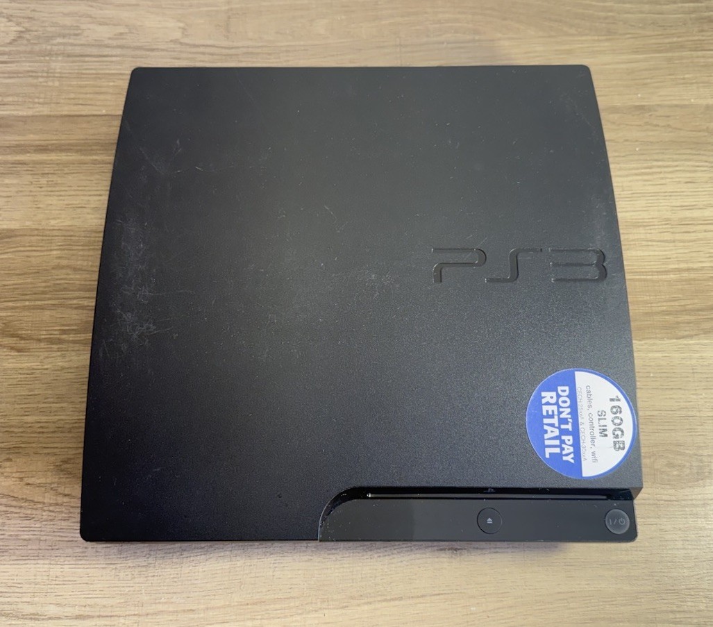 Sony PS3 Slim 120GB Console Not Turning On FOR PARTS AS-IS