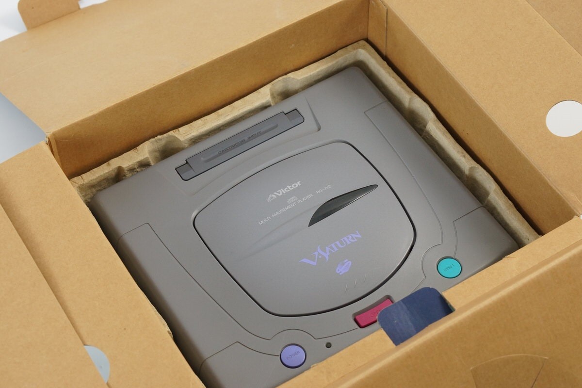 Victor V Saturn Console RG-JX2 Boxed Tested System -NTSC-J- JAPAN 11111951