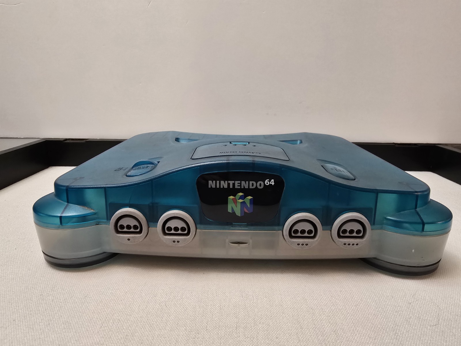 Nintendo 64 N64 Home Console – Clear Blue Region Free Tested And Working