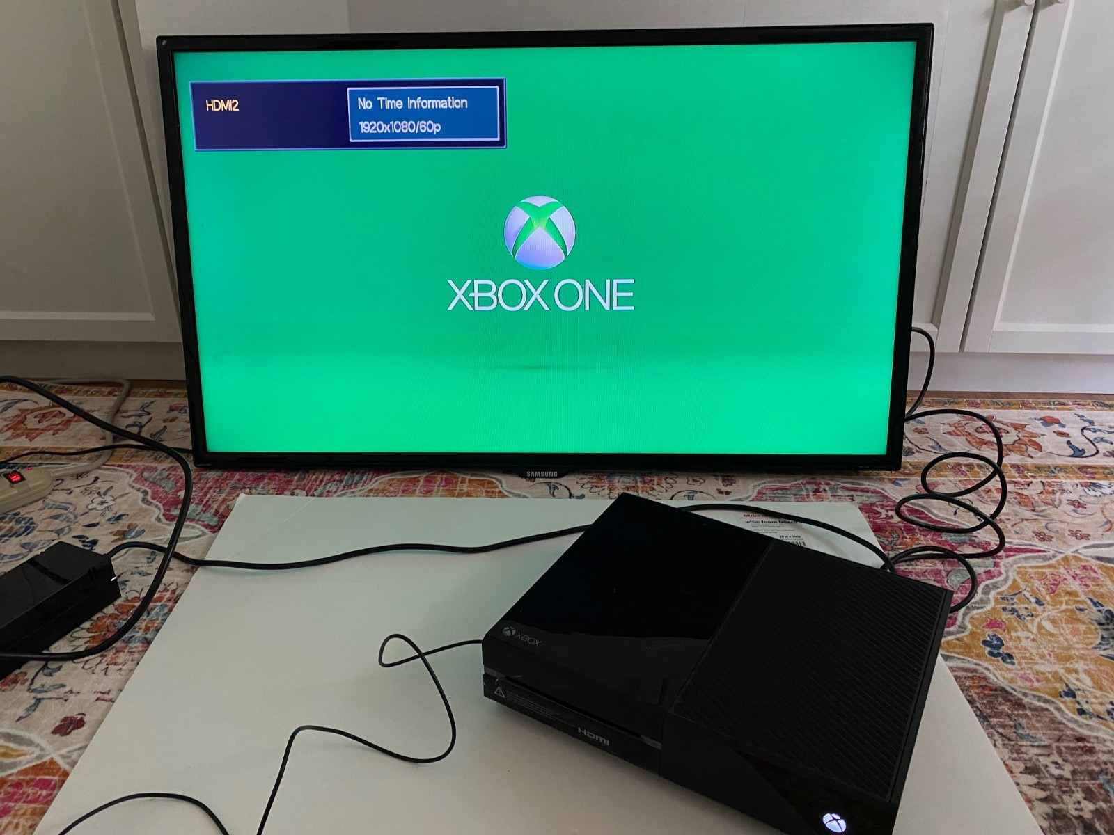 Microsoft Xbox One 1540 500GB Console – Tested/Works – No Power Cord/Controllers