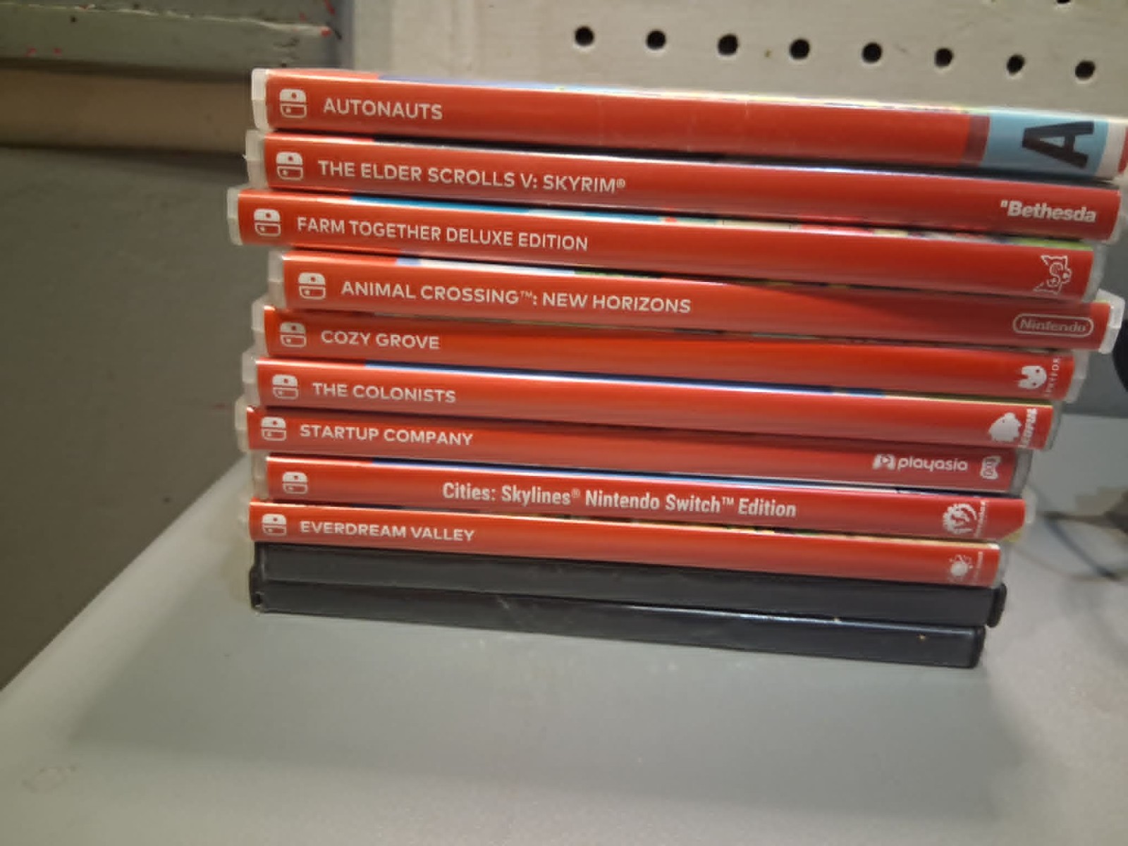 Excellent Condition Nintendo Switch OLED Console Lot with Games 1TB SD Card Case