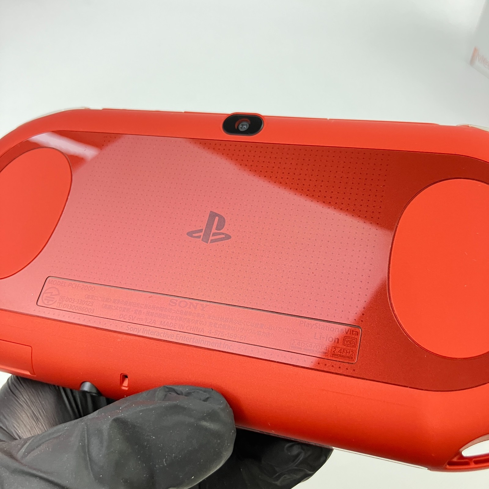 Excellent++ Sony PS Vita PCH-2000 Metallic Red Console Region Free 1Day Ship 61